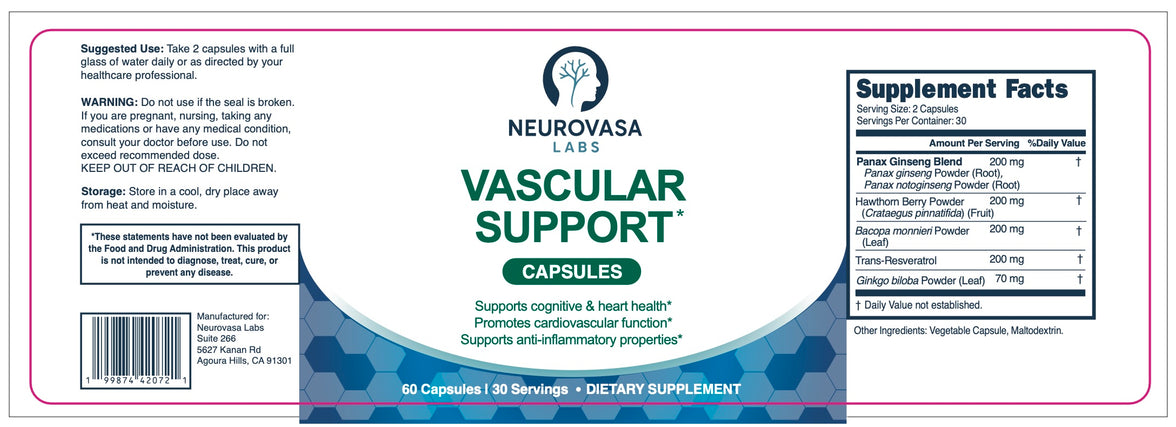Vascular Support Capsules