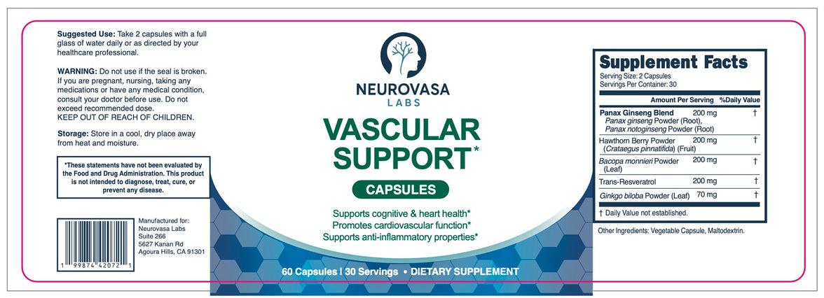 Vascular Support Capsules
